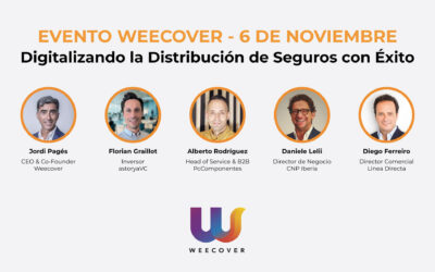 Evento Weecover: Digitalizando la Distribución de Seguros con Éxito